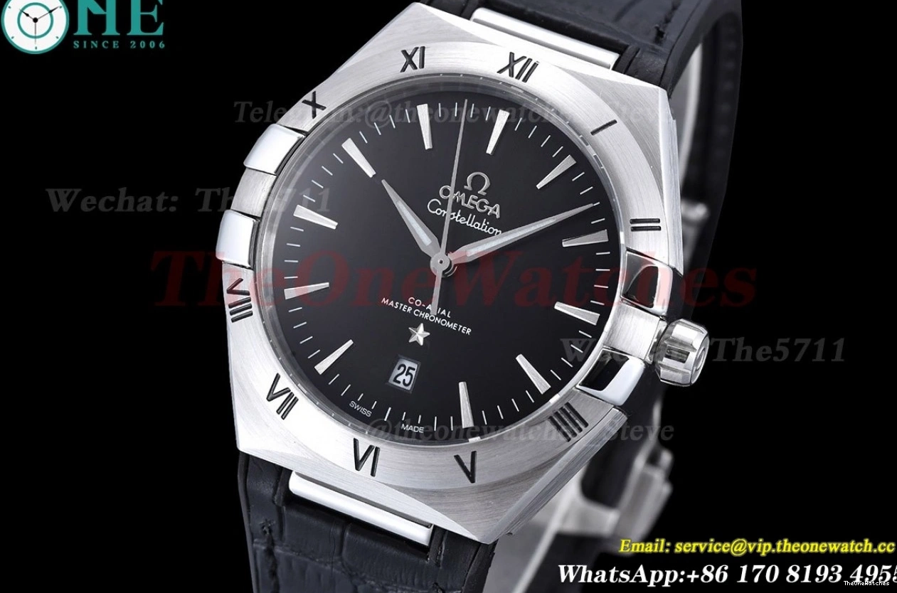 GDF Black Constellation 41mm Dial LE SS MY8215 0113